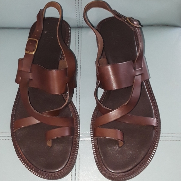 bass leather sandals